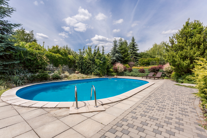 Oval Swimming Pool